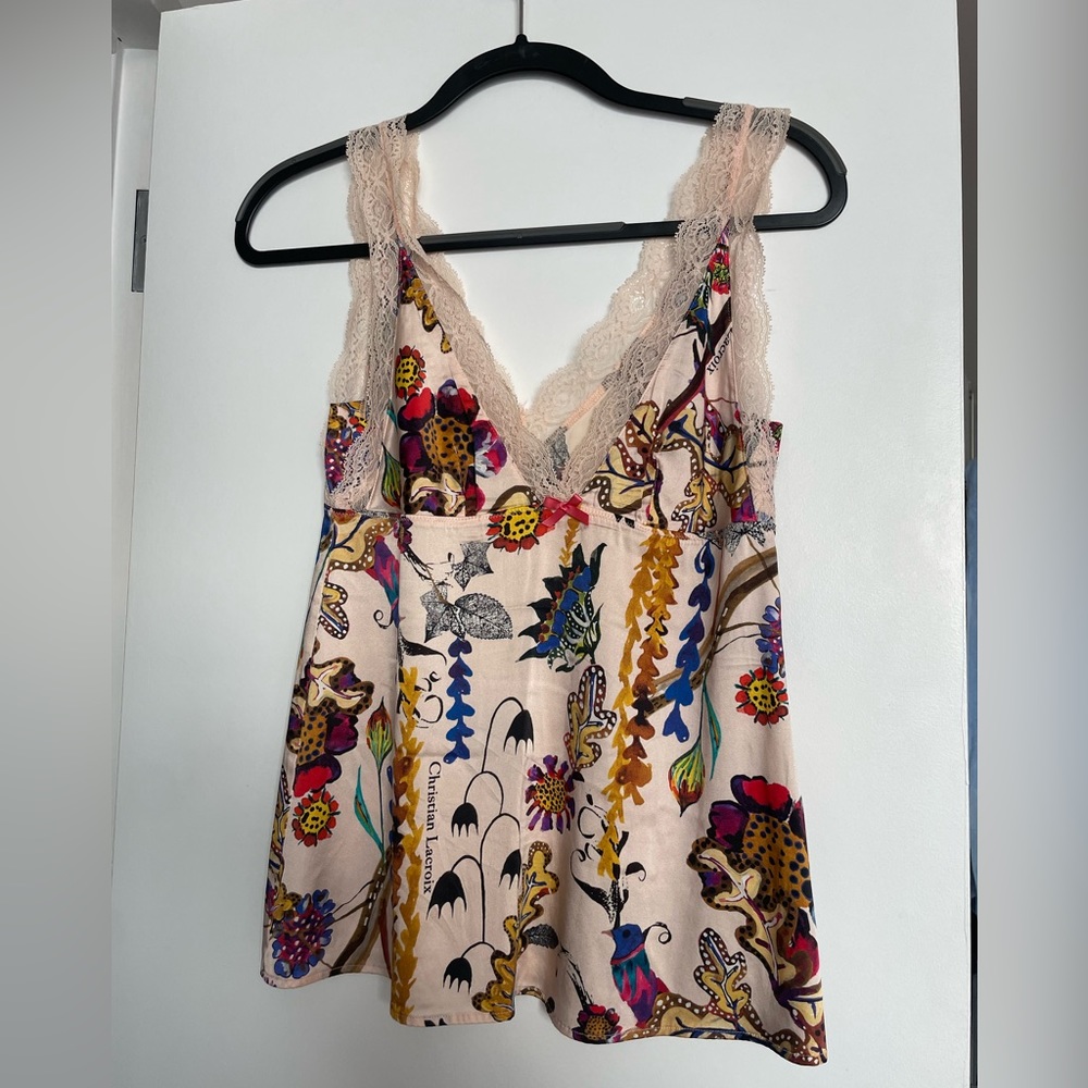Christian Lacroix lingerie top